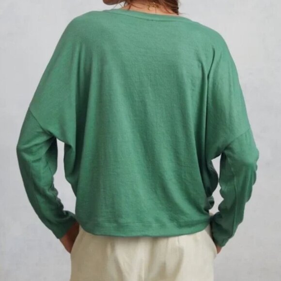 by Anthropologie Dina V-Neck Top - Picture 3 of 6